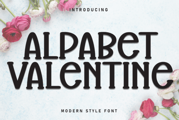 Alpabet Valentine: A Handwritten Font with Creative Charm