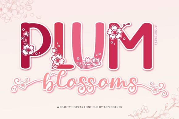 Discovering the Elegant Harmony of Plum Blossoms Duo