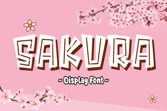 Exploring the Visual Appeal of the Sakura Display Typeface