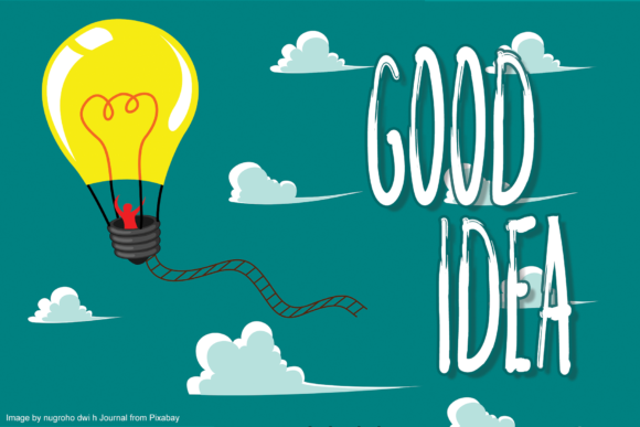 Good Idea: The Tall, Brushed Display Font for Creative Projects