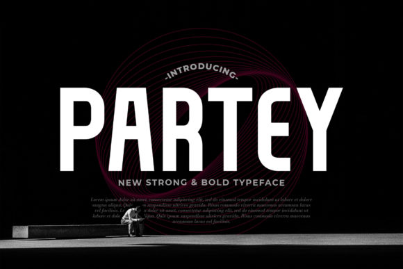Partey: The Bold Display Font That Commands Attention
